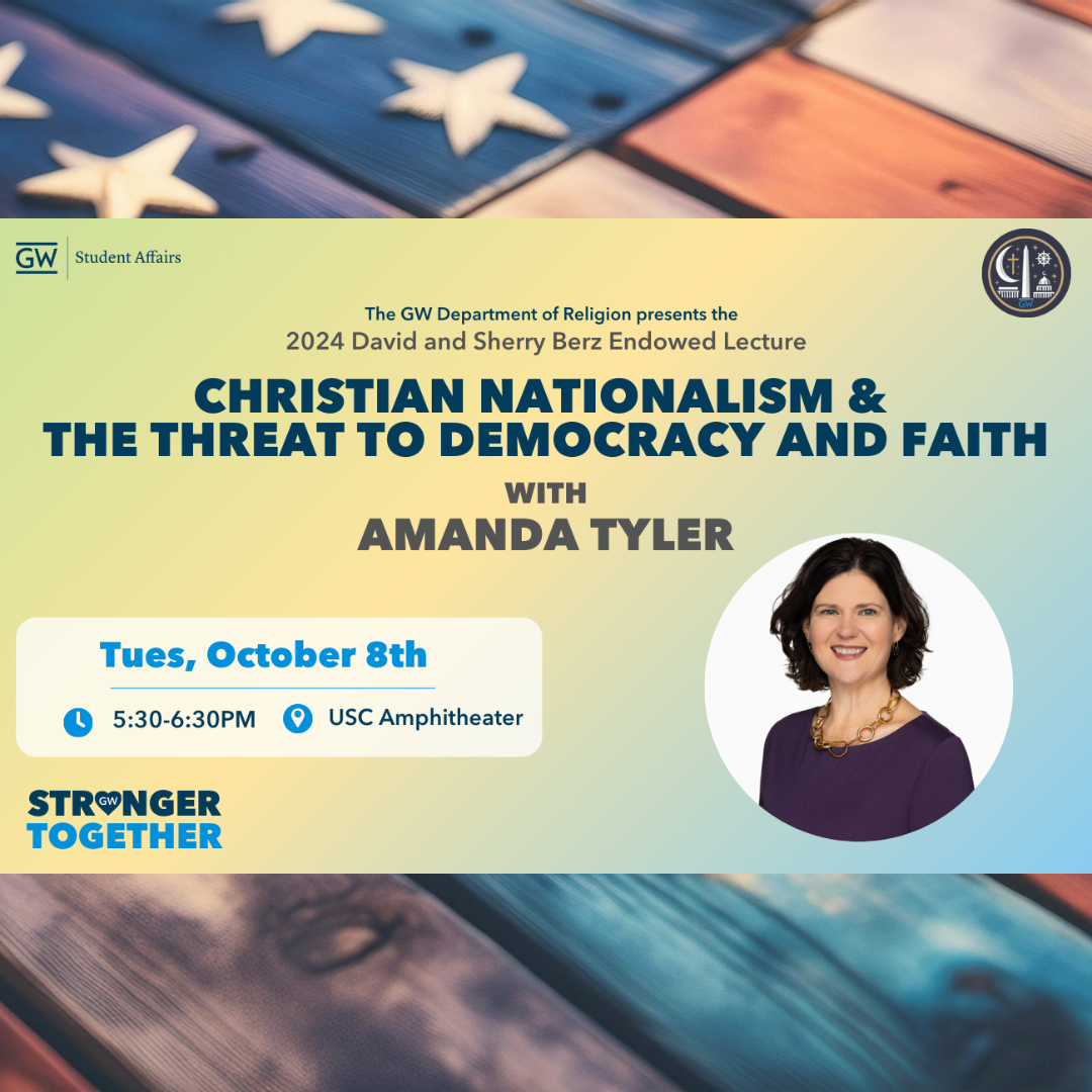 Flyer for Berz Lecture by Amanda Tyler